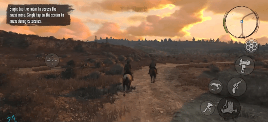 《荒野大镖客》手游版实机：性能和保真两种画面模式