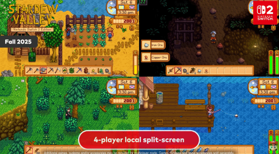 《星露谷》NS2版突然正式发售！有NS版可免费升级