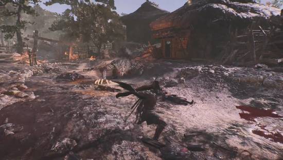 《仁王3》最新实机短片！无限扔风魔手里剑放风筝