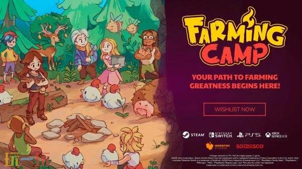 像素风单人农场管理《农场营地》最新预告发布！2026年推出